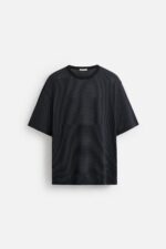 تیشرت مردانه زارا STRIPED JACQUARD T-SHIRT
