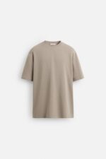 تیشرت مردانه زارا BASIC REGULAR FIT T-SHIRT