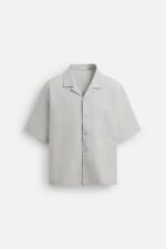 پیراهن مردانه زارا RELAXED FIT TECHNICAL SHIRT