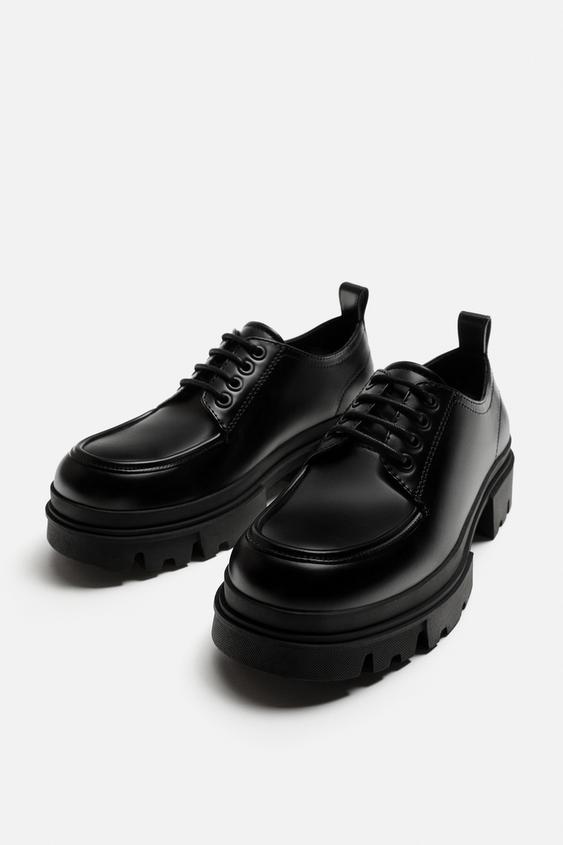 کفش رسمی مردانه زارا zapato bordón volumen