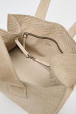 کیف زنانه زارا BRAIDED SUEDE SHOPPER