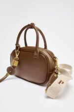 کیف زنانه زارا MINI TOPSTITCHED BAG