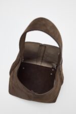 کیف زنانه زارا SUEDE MINI BUCKET BAG
