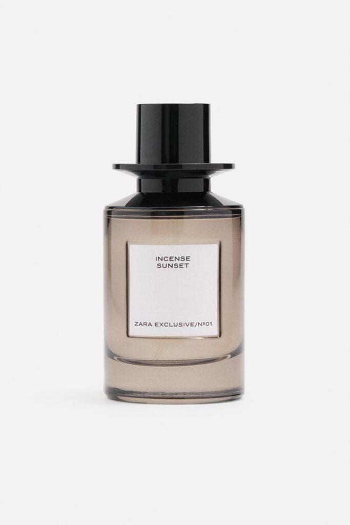 عطر مردانه زارا incense sunset 100ml