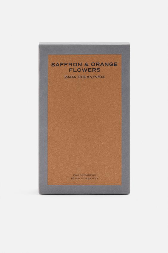 عطر مردانه زارا saffron & orange flowers 100ml