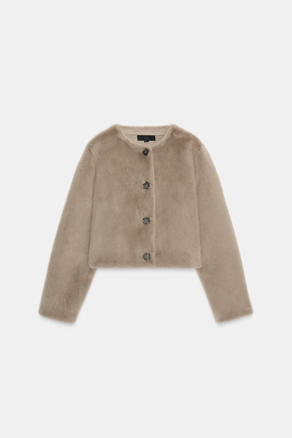 06318259710-E1 06318259710 e1 جکت زنانه faux fur short زارا
